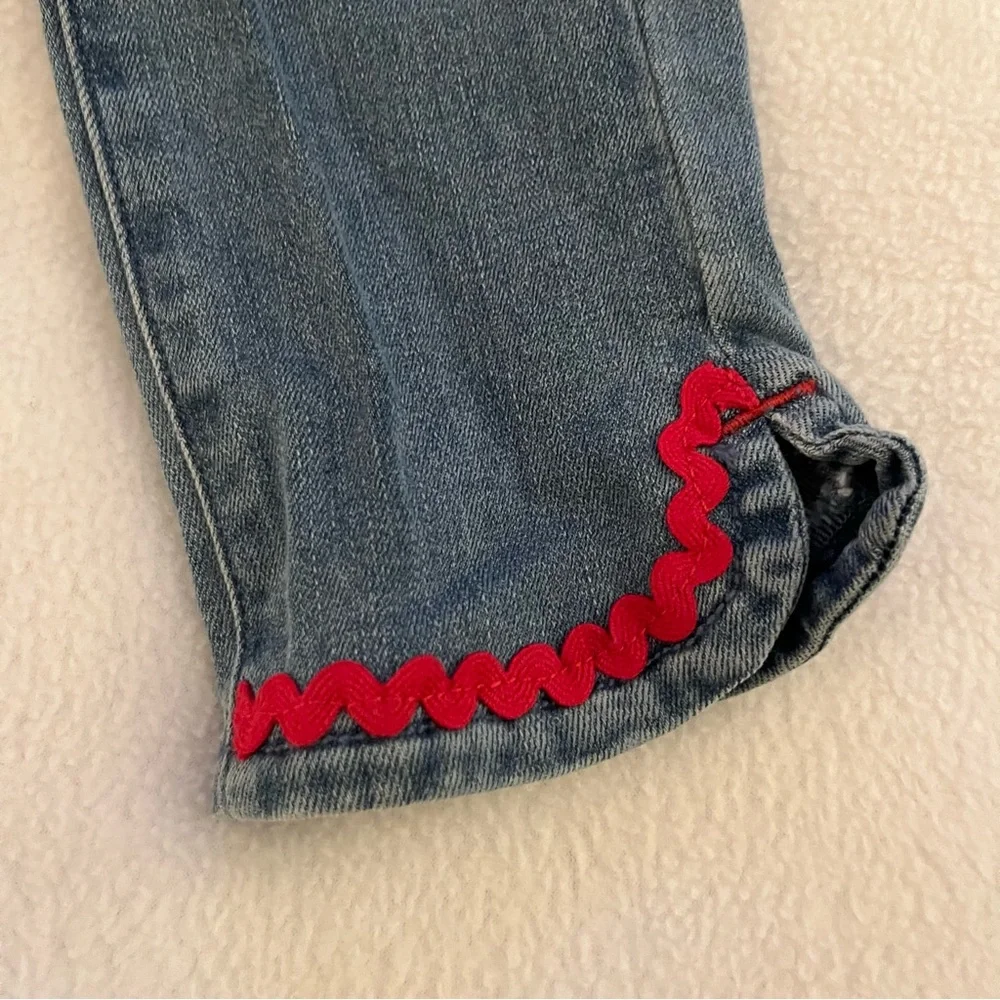 Gymboree Candy Apple Embroidered Jeans